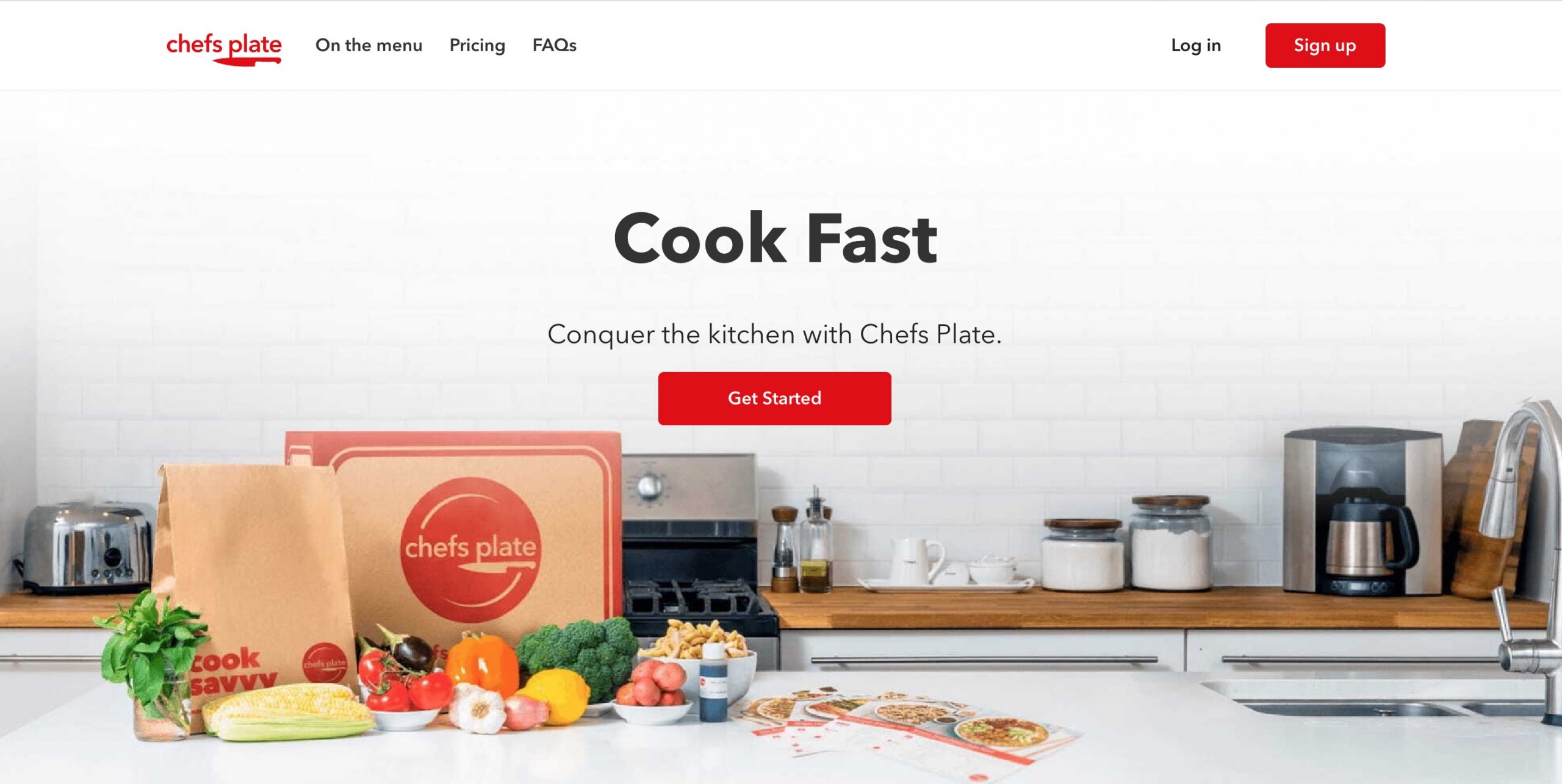 ChefsPlate main page