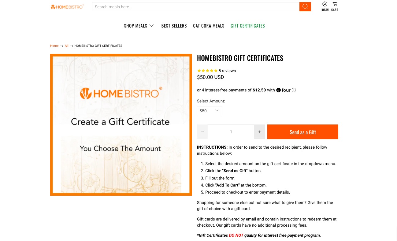 Home Bistro Review for People Who Need Food Delivery