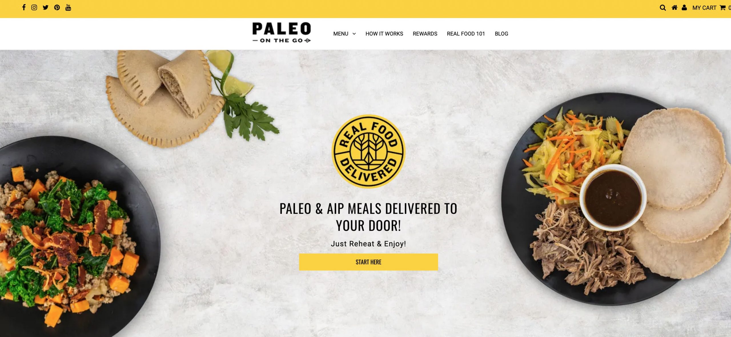 Paleo on the Go Short main page